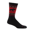 Darn Tough Vangrizzle Midweight Cushion Crew (Men) - Moose Black Accessories - Socks - Performance - The Heel Shoe Fitters