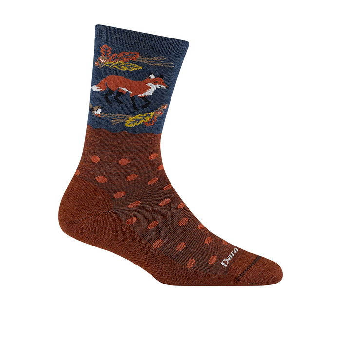 Darn Tough Wild Life Lightweight Crew (Women) - Fox Foliage Accessories - Socks - Lifestyle - The Heel Shoe Fitters