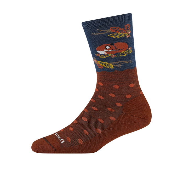 Darn Tough Wild Life Lightweight Crew (Women) - Fox Foliage Accessories - Socks - Lifestyle - The Heel Shoe Fitters