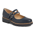 Django & Juliette Dabbie Mary Jane (Women) - Navy/Navy Sole Dress-Casual - Slip On - The Heel Shoe Fitters