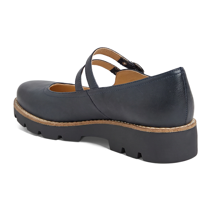 Django & Juliette Dabbie Mary Jane (Women) - Navy/Navy Sole Dress-Casual - Slip On - The Heel Shoe Fitters