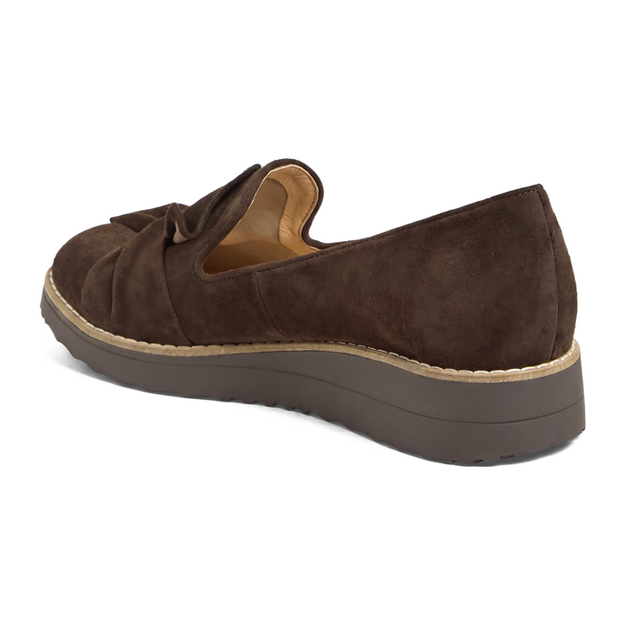 Django & Juliette Oclem Loafer (Women) - Chocolate/Chocolate Sole Dress-Casual - Loafer - The Heel Shoe Fitters