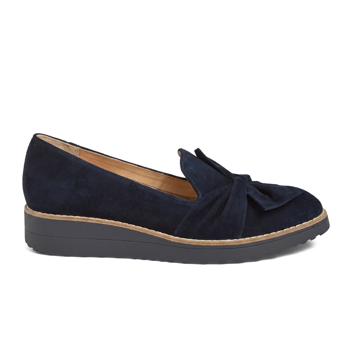 Django & Juliette Oclem Loafer (Women) - Navy/Navy Sole Dress-Casual - Loafer - The Heel Shoe Fitters