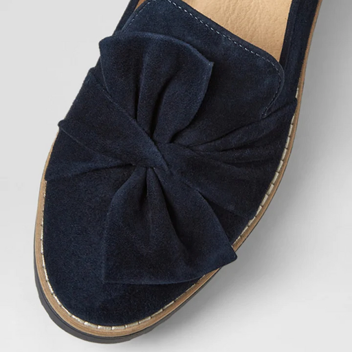 Django & Juliette Oclem Loafer (Women) - Navy/Navy Sole Dress-Casual - Loafer - The Heel Shoe Fitters
