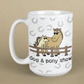 Dog and Pony Show - Large Coffee Mug