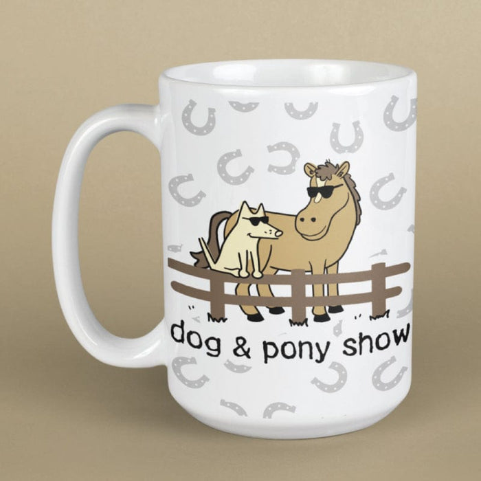 Dog and Pony Show - Large Coffee Mug
