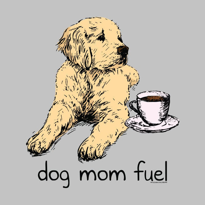Dog Mom Fuel - Ladies T-Shirt V-Neck
