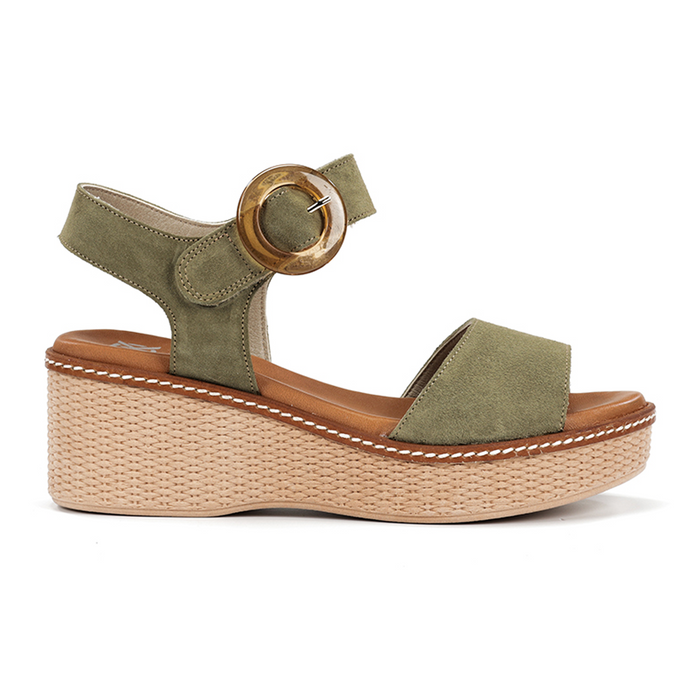 Dorking Nido D9450 Wedge Sandal (Women) Sandal - Heel/Wedge - The Heel Shoe Fitters