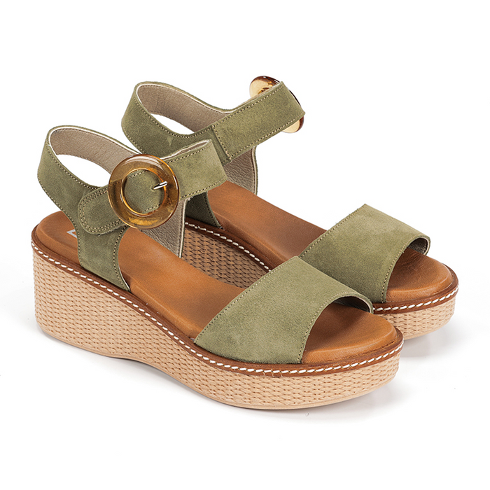 Dorking Nido D9450 Wedge Sandal (Women) Sandal - Heel/Wedge - The Heel Shoe Fitters