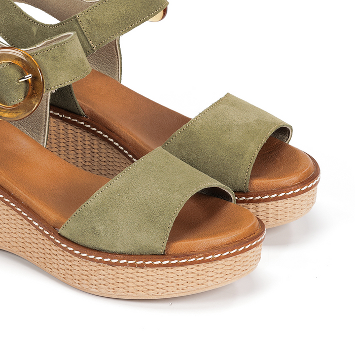 Dorking Nido D9450 Wedge Sandal (Women) Sandal - Heel/Wedge - The Heel Shoe Fitters