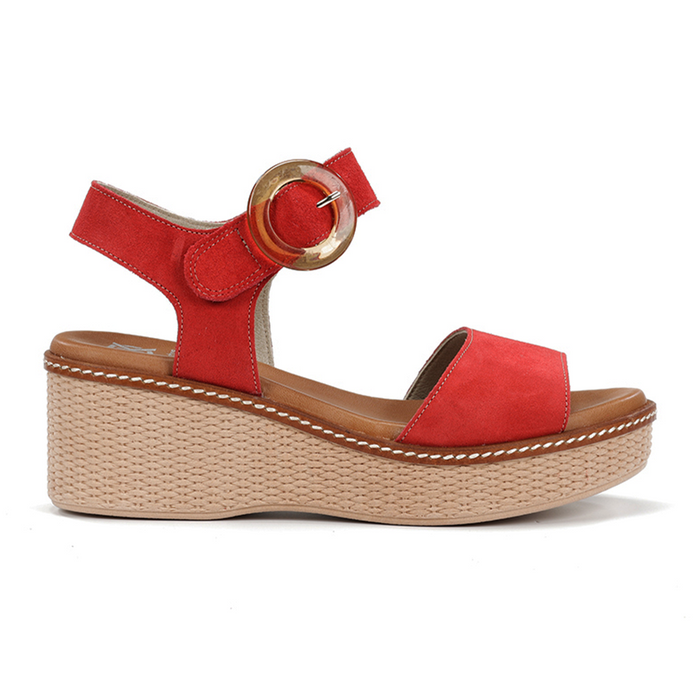 Dorking Nido D9450 Wedge Sandal (Women) Sandal - Heel/Wedge - The Heel Shoe Fitters