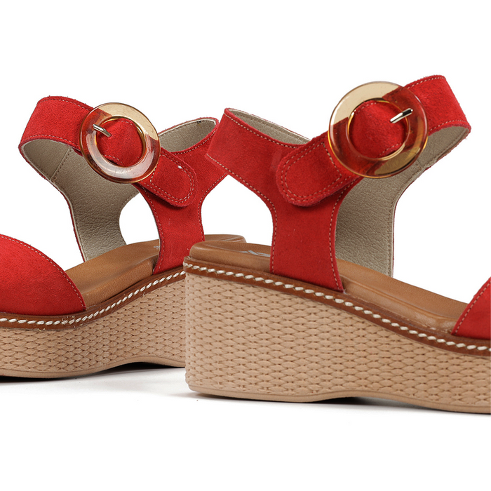Dorking Nido D9450 Wedge Sandal (Women) Sandal - Heel/Wedge - The Heel Shoe Fitters