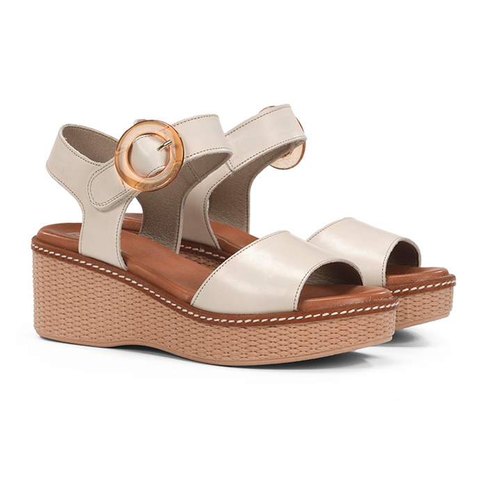 Dorking Nido D9450 Wedge Sandal (Women) Sandal - Heel/Wedge - The Heel Shoe Fitters