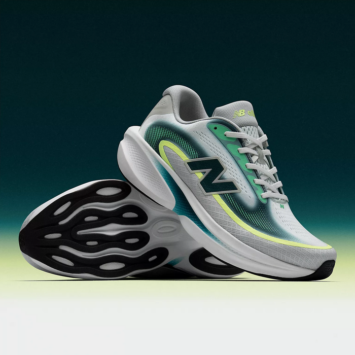 New Balance Ellipse v1 Running Shoe (Men) - Deep End/Medusa Green Athletic - Running - Cushion - The Heel Shoe Fitters