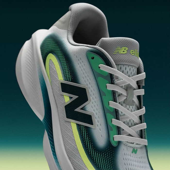 New Balance Ellipse v1 Running Shoe (Men) - Deep End/Medusa Green Athletic - Running - Cushion - The Heel Shoe Fitters