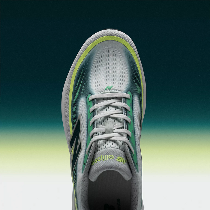 New Balance Ellipse v1 Running Shoe (Men) - Deep End/Medusa Green Athletic - Running - Cushion - The Heel Shoe Fitters