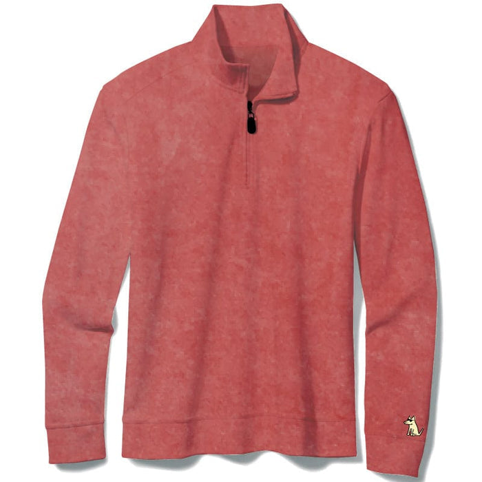 Embroidered Salt Wash - 1/4 Zip Sweatshirt