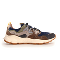 Flower Mountain Yamano 3 Sneaker (Men) - Dark Grey/Brown Athletic - Casual - Lace Up - The Heel Shoe Fitters