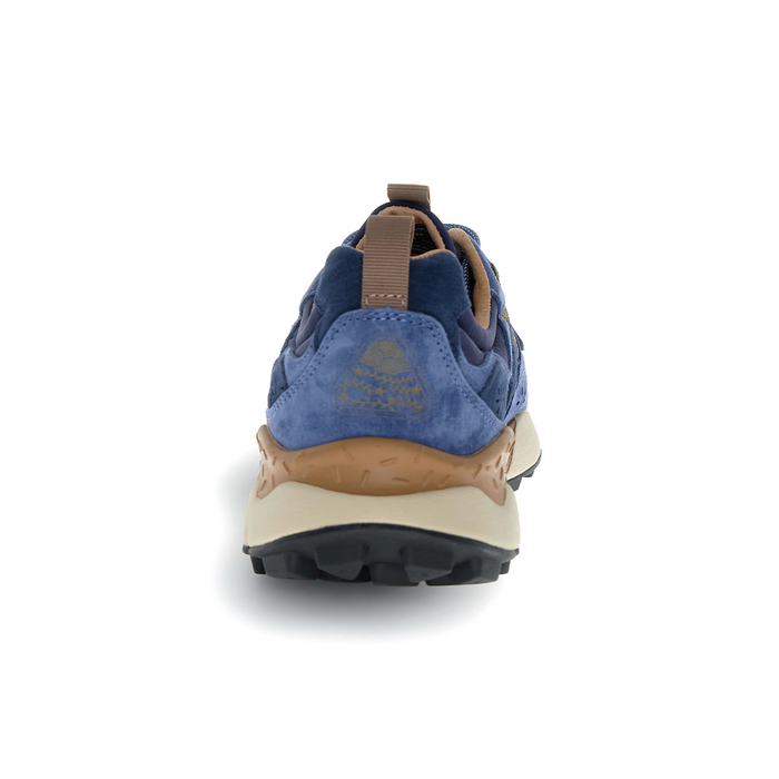 Flower Mountain Yamano 3 Sneaker (Men) - Navy/Blue/Brown Athletic - Casual - Lace Up - The Heel Shoe Fitters