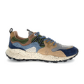 Flower Mountain Yamano 3 Sneaker (Men) - Navy/Light Brown/Grey Athletic - Casual - Lace Up - The Heel Shoe Fitters