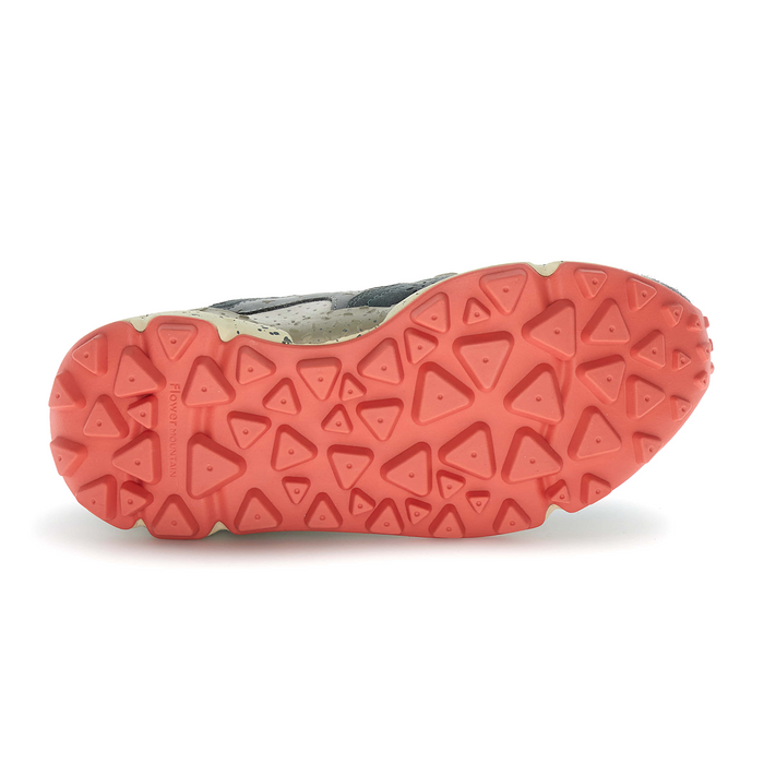 Flower Mountain Yamano 3 Sneaker (Unisex) - Grey/Anthracite/Rose Athletic - Casual - Lace Up - The Heel Shoe Fitters