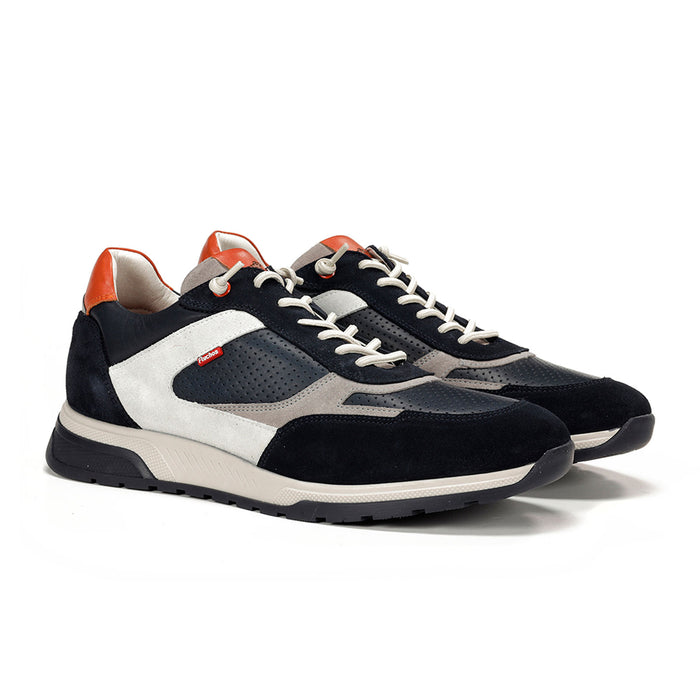 Fluchos Louis F1957 Sneaker (Men) - Marine Athletic - Casual - Lace Up - The Heel Shoe Fitters