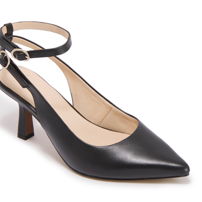 FRANKIE4 Gigi Slingback Heel (Women) - Black Dress-Casual - Heels - The Heel Shoe Fitters
