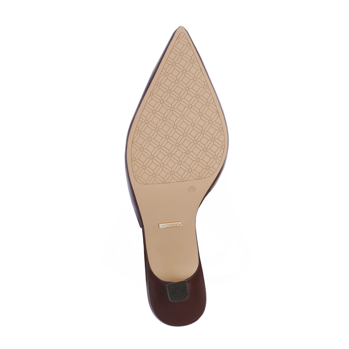 FRANKIE4 Gigi Slingback Heel (Women) - Chestnut Dress-Casual - Heels - The Heel Shoe Fitters