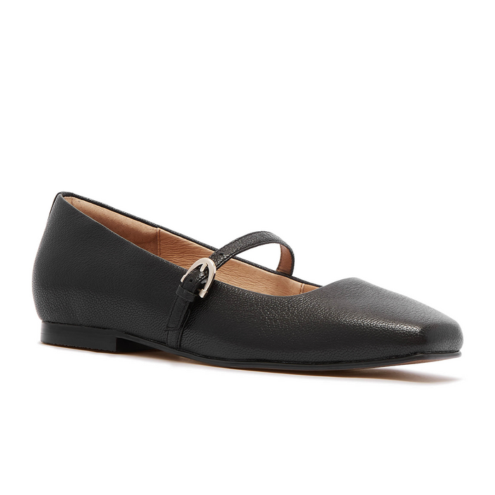 FRANKIE4 Hepburn Mary Jane (Women) - Black Dress-Casual - Flat - The Heel Shoe Fitters