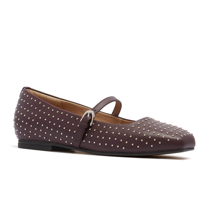 FRANKIE4 Hepburn Mary Jane (Women) - Cherry Stud Dress-Casual - Flat - The Heel Shoe Fitters