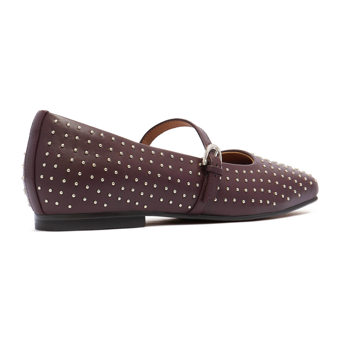 FRANKIE4 Hepburn Mary Jane (Women) - Cherry Stud Dress-Casual - Flat - The Heel Shoe Fitters