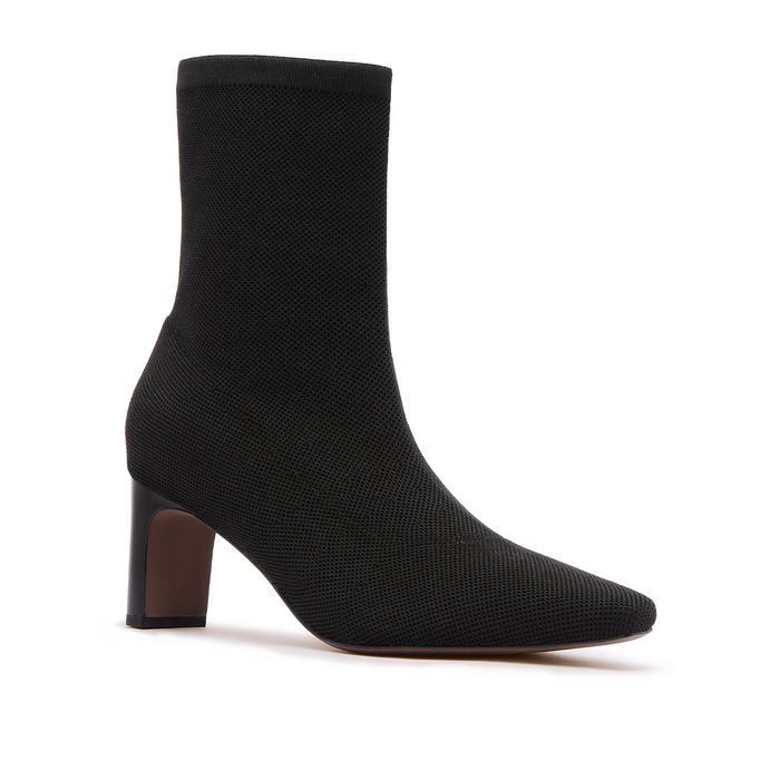 FRANKIE4 Melrose Heeled Mid Boot (Women) - Black Boots - Casual - Mid - The Heel Shoe Fitters