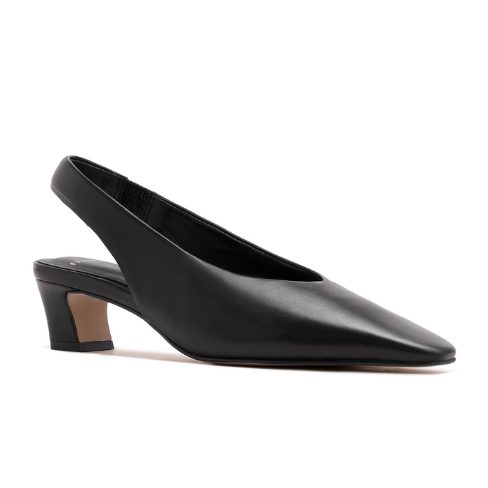 FRANKIE4 Noa Slingback Heel (Women) - Black Dress-Casual - Heels - The Heel Shoe Fitters