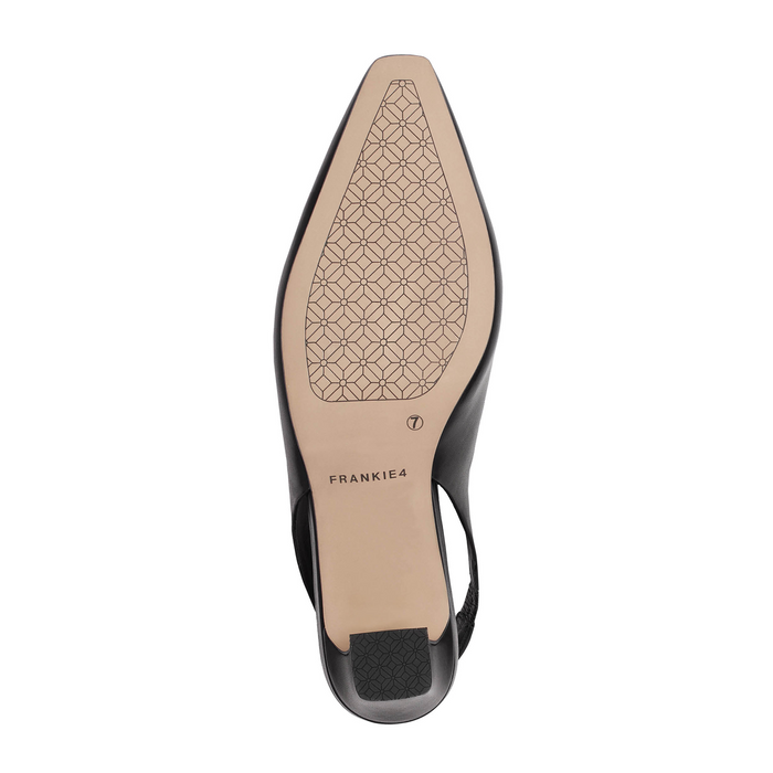 FRANKIE4 Noa Slingback Heel (Women) - Black Dress-Casual - Heels - The Heel Shoe Fitters