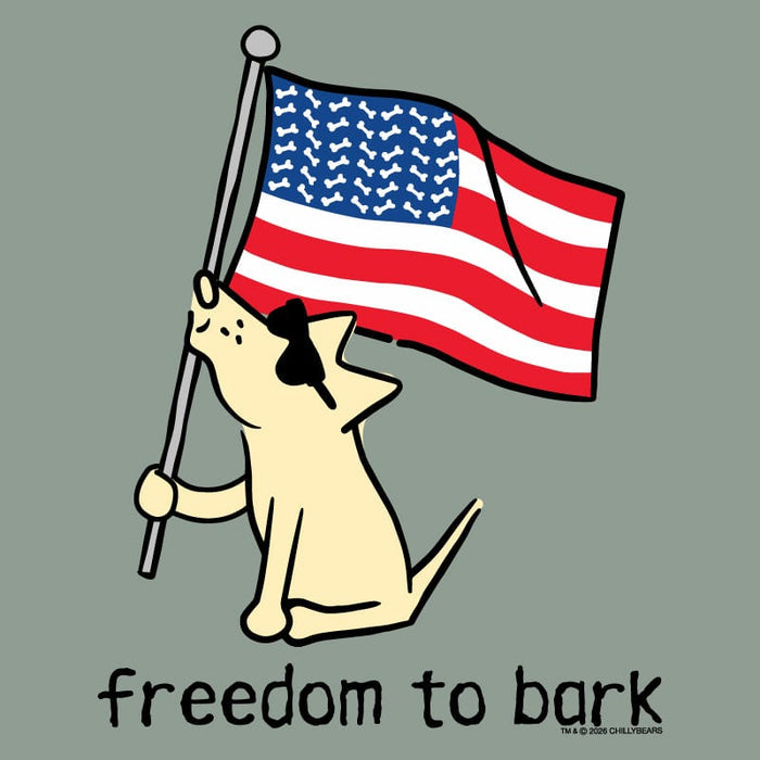 Freedom to Bark - Classic Long-Sleeve T-Shirt