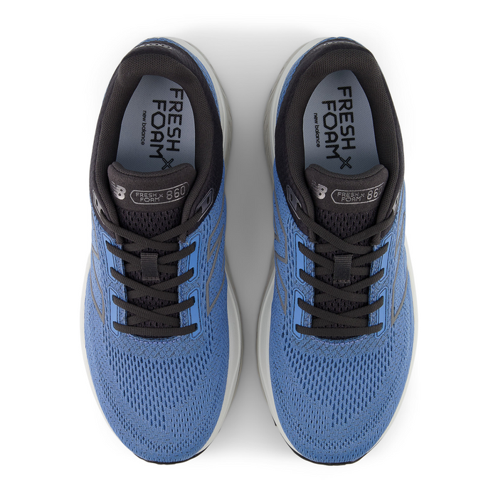 New Balance Fresh Foam X 860 v14 Running Shoe (Men) - Blue Laguna/Black Cement/Grey Matter Athletic - Running - Stability - The Heel Shoe Fitters