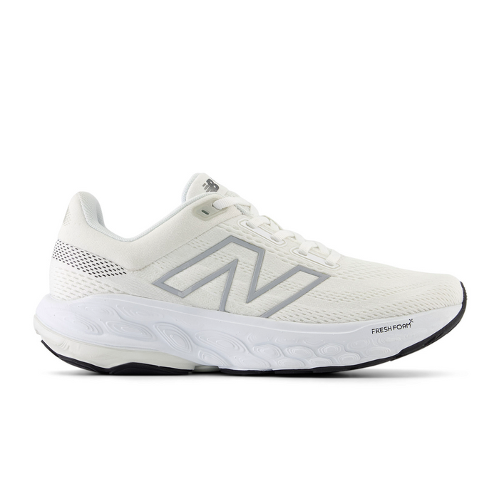 New Balance Fresh Foam X 860 v14 Running Shoe (Women) - White/Sea Salt/Black Athletic - Running - Stability - The Heel Shoe Fitters