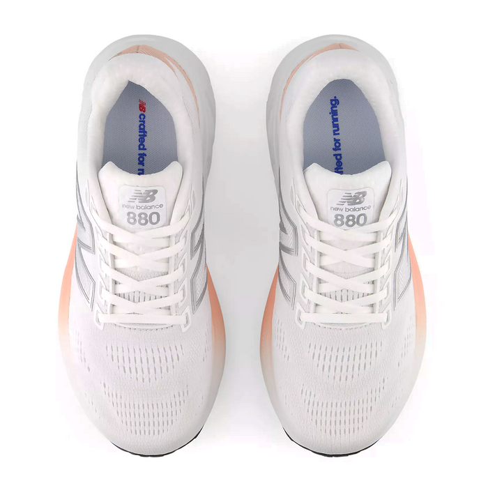 New Balance Fresh Foam X 880 v15 Running Shoe (Women) - Pink Lemonade/NB 103 White Athletic - Running - Stability - The Heel Shoe Fitters