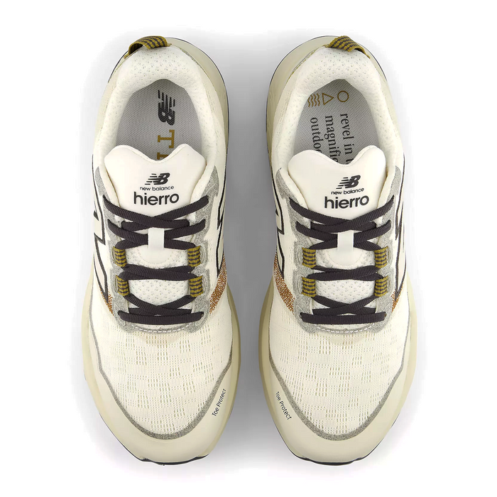New Balance Fresh Foam X Hierro v9 (Men) - Angora/Basil Oil Athletic - Running - Trail - The Heel Shoe Fitters