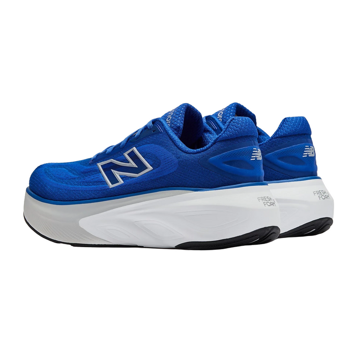 New Balance Fresh Foam X More v6 Running Shoe (Men) - Blue Gemstone/Galaxy Blue/Silver Metallic Athletic - Running - Cushion - The Heel Shoe Fitters