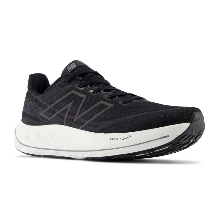 New Balance Fresh Foam X Vongo v6 Running Shoe (Men) - Black/White Athletic - Running - Stability - The Heel Shoe Fitters