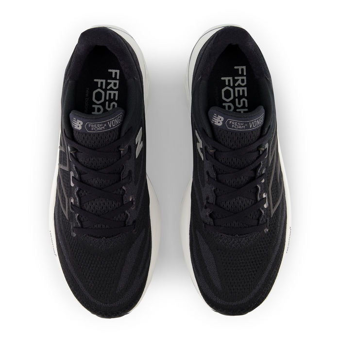 New Balance Fresh Foam X Vongo v6 Running Shoe (Men) - Black/White Athletic - Running - Stability - The Heel Shoe Fitters
