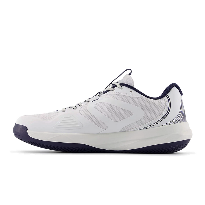 New Balance FuelCell 796 v5 Court Shoe (Men) - NB 103 White/Team Navy Athletic - Sport - The Heel Shoe Fitters