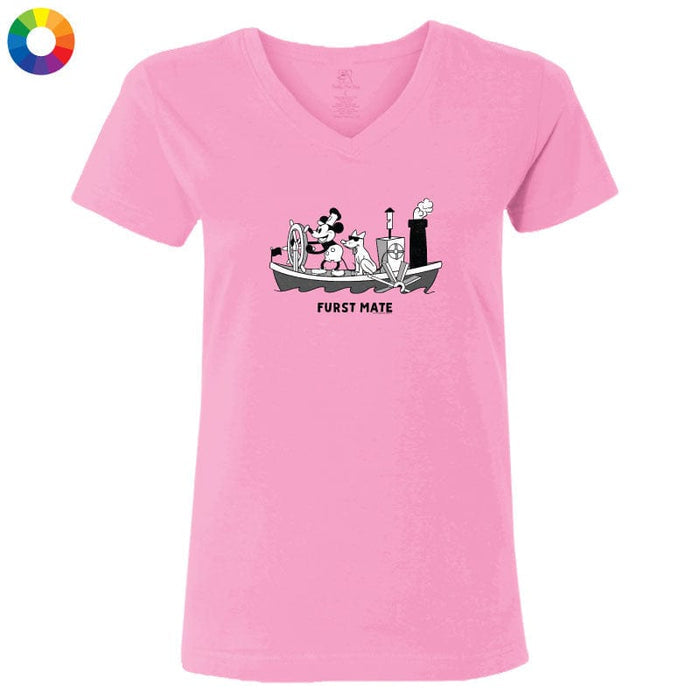 Furst Mate - Ladies T-Shirt V-Neck
