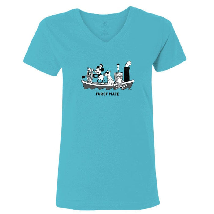Furst Mate - Ladies T-Shirt V-Neck