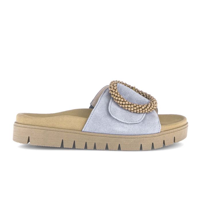 Gabor 745 Beaded Ring Slide (Women) Sandal - Slide - The Heel Shoe Fitters