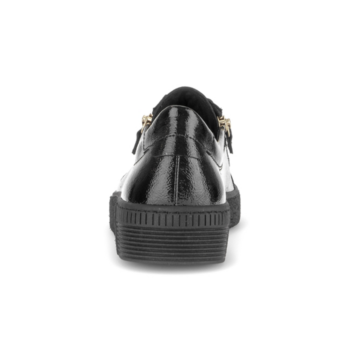 Gabor Colette Sneaker (Women) - Black Athletic - Casual - Lace Up - The Heel Shoe Fitters