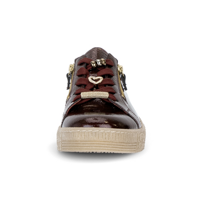 Gabor Colette Sneaker (Women) - Mulberry Athletic - Casual - Lace Up - The Heel Shoe Fitters