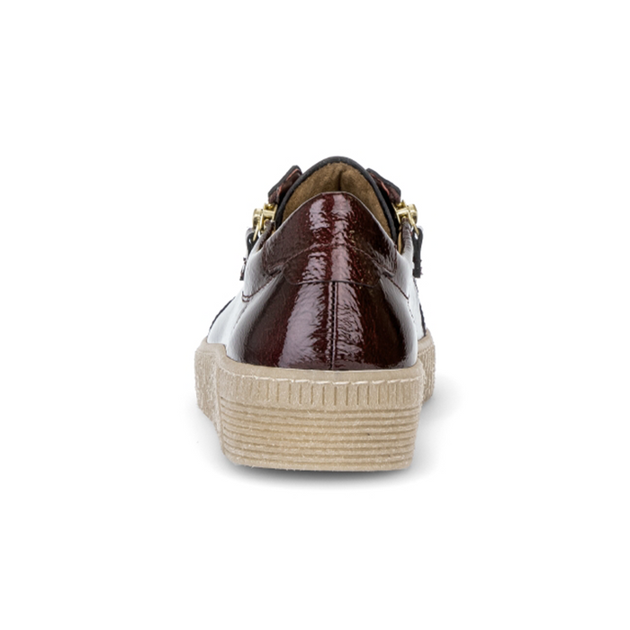 Gabor Colette Sneaker (Women) - Mulberry Athletic - Casual - Lace Up - The Heel Shoe Fitters