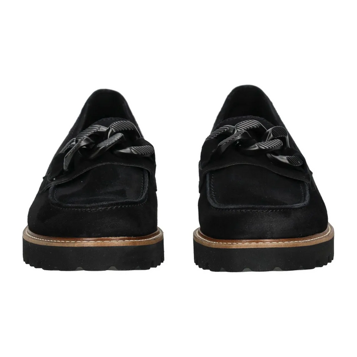 Gabor Renee Loafer (Women) - Black Dress-Casual - Loafer - The Heel Shoe Fitters
